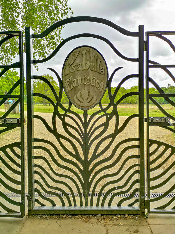 Isabella Plantation; Richmond Park; Entrance Gate
